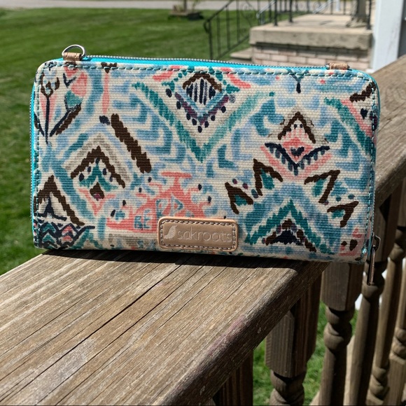 Small Patterned Wallet/Purse - Picture 2 of 5